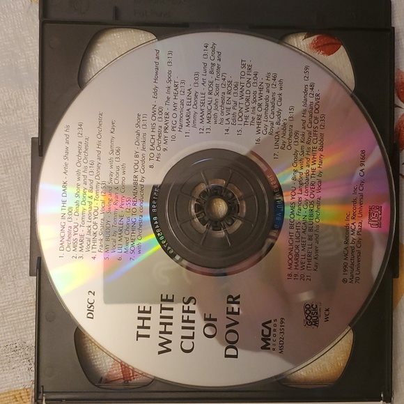 2/$8 🎶The White Cliffs of Dover 2 CD set - Picture 5 of 9